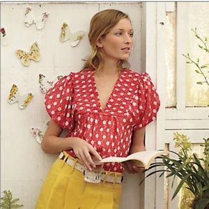 French or Italian Countryside Blouse